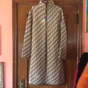 Adrienne vittadini maxi sweater made of wool and alpaca, super cozy and warm.